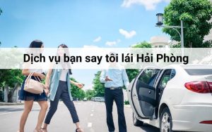 Bạn say tôi lái Hải Phòng - Dịch vụ đưa đón người say về nhà